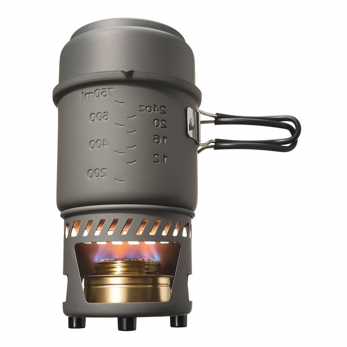 Arzator spirt lichid/solid cu set de vase aluminiu Esbit CS985HA, 0.43kg, 985ml+470ml [6]