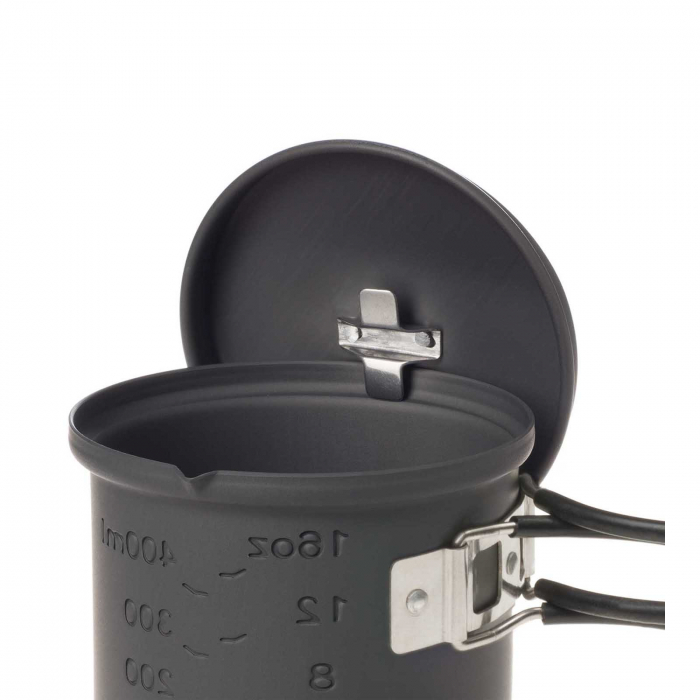 Arzator spirt solid cu set de vase aluminiu Esbit CS585HA, 223g, 585ml [3]