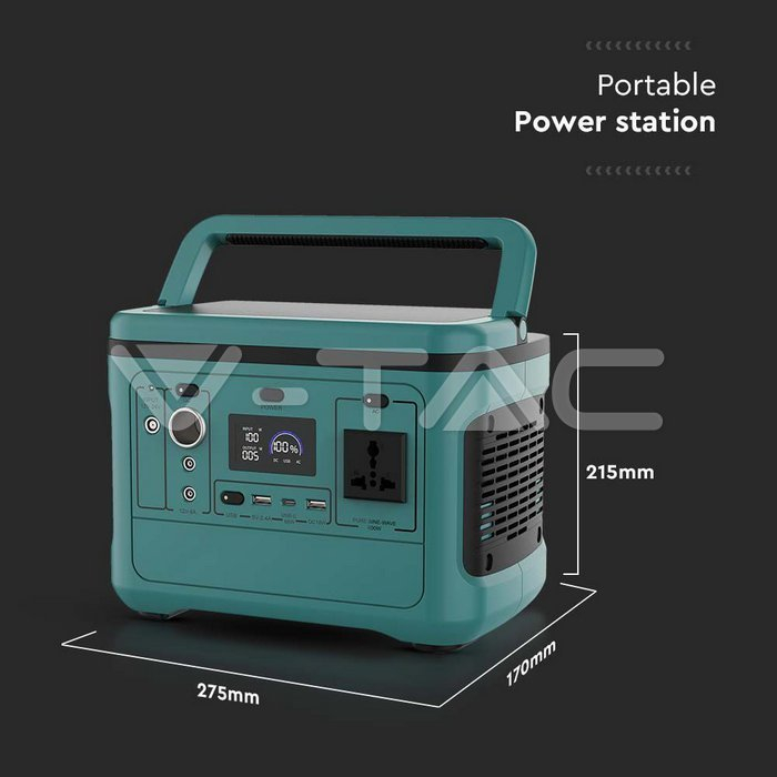 Baterie portabila V-Tac 11442, 500W, 568 Wh [17]