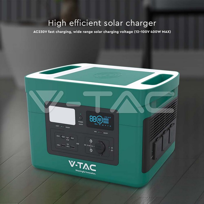 Baterie portabila V-Tac 11627, 1200W, 1024 Wh [10]