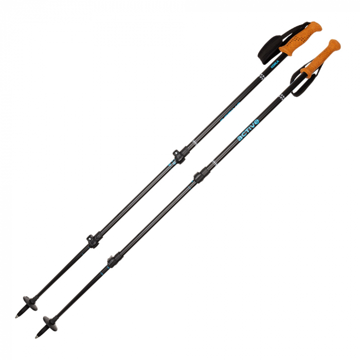 Set bete telescopice Kohla Active 80101-2192, 2 bucati, 115-140 cm, inchis 65 cm, 560 g [2]