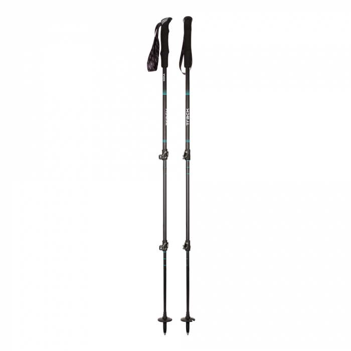Set bete telescopice Kohla Track 80201-7465, 2 bucati, 105-140 cm, inchis 65 cm, 480 g [2]