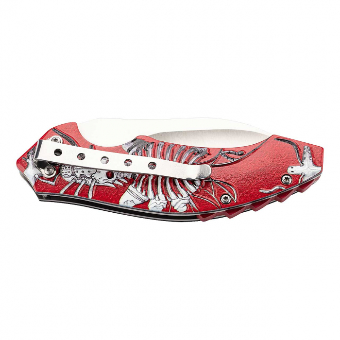 Briceag Herbertz 592512 maner aluminiu, lama 8.5cm, schelet [2]