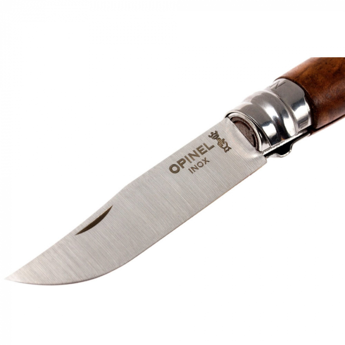 Briceag Opinel VRI N08 Nuc, inox, maner Nuc [3]