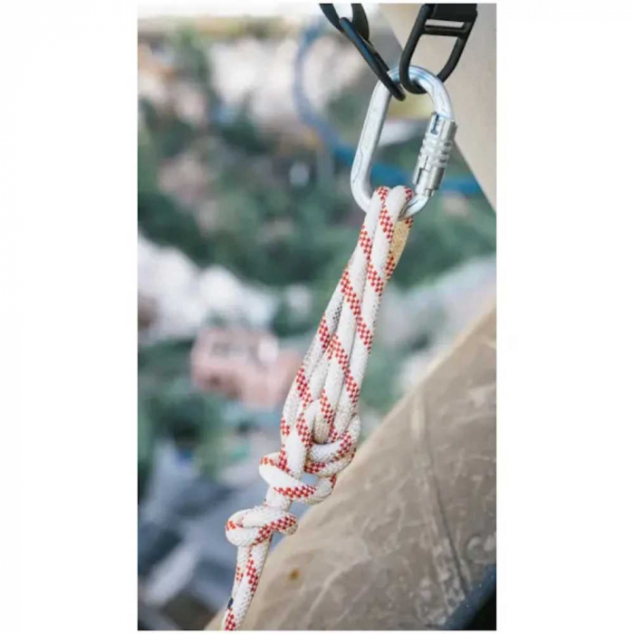 Coarda Semi Statica Edelrid Low Stretch 10.5 mm Snow pentru alpinism utilitar [2]