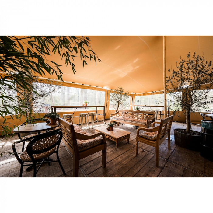 Cort stretch de evenimente tip safari African 10m x 15m, max 300 persoane, fabricat in EU [23]