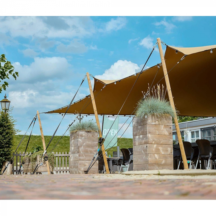 Cort de evenimente tip safari African Eurostretch 4,5m x 7,5m pentru max 65 persoane [15]