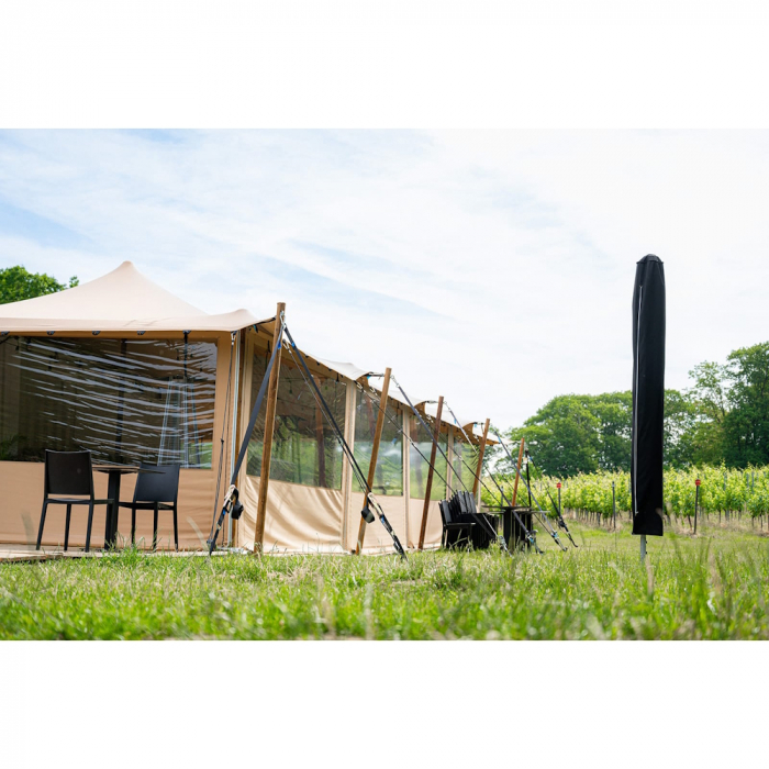Cort stretch de evenimente tip safari African 9m x 12m, mx 220 persoane, fabricat in EU [18]