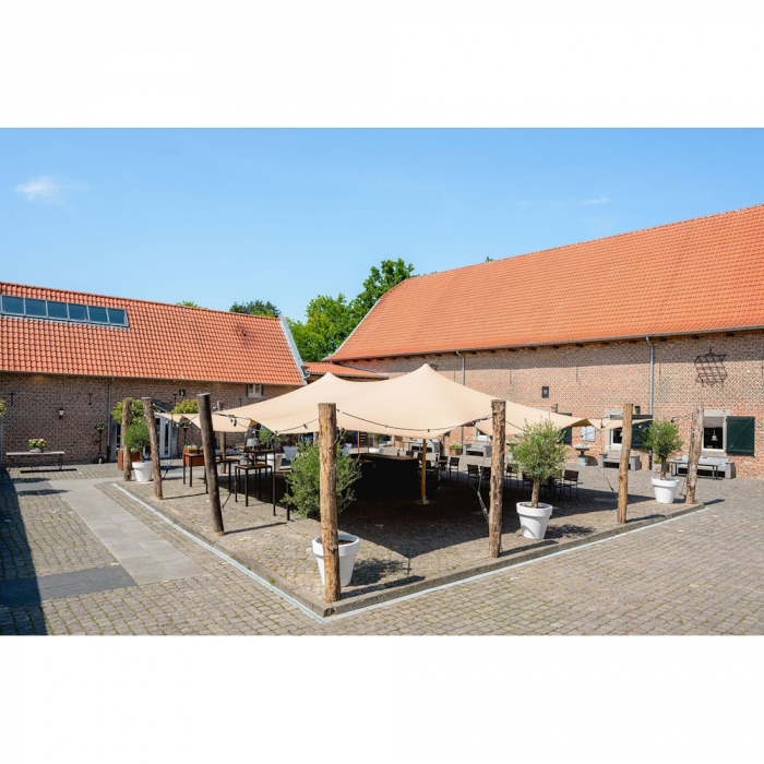 Cort stretch de evenimente tip safari African 9m x 12m, mx 220 persoane, fabricat in EU [12]