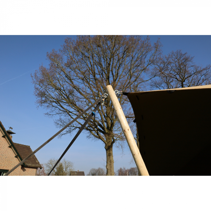 Cort stretch de evenimente tip safari African 15 m x 20  m, max 600 persoane, fabricat in EU [29]