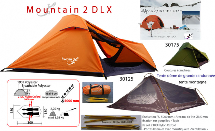 Cort Freetime Mountain DLX 2, 2 persoane, 2.25kg [3]