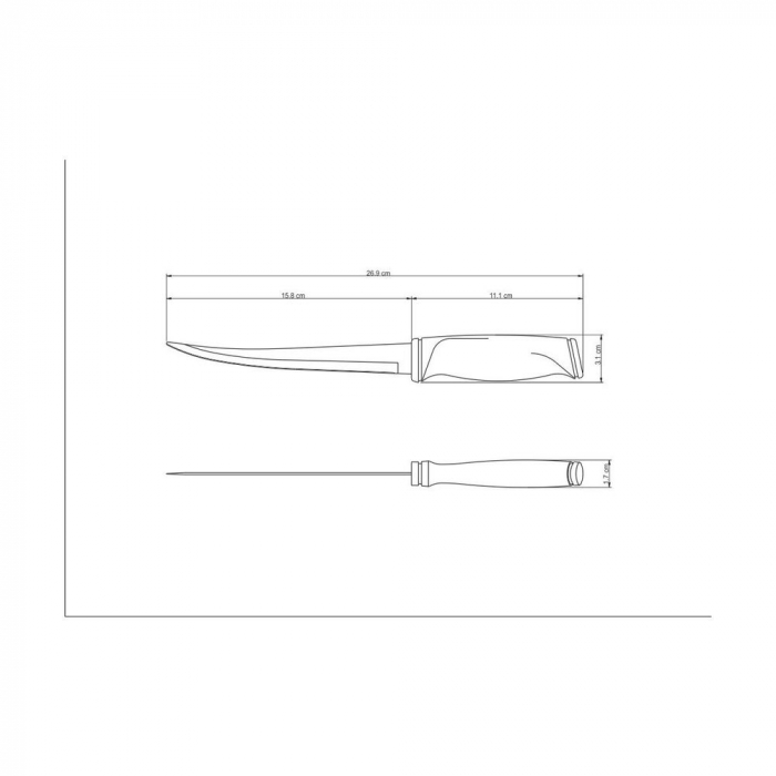 Cutit pescuit filetat Tramontina Sport 26053106 [2]