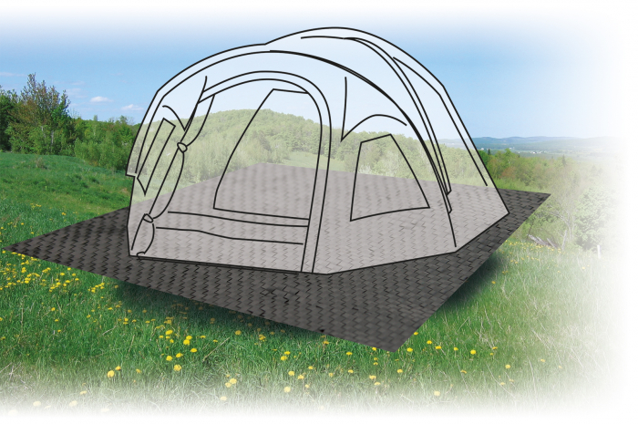 Folie fund cort Eurotrail 250 x 300 cm ETGS0051, verde [2]