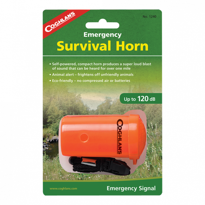 Goarna de urgenta Coghlans Survival pentru alungarea animalelor, 120dB [2]