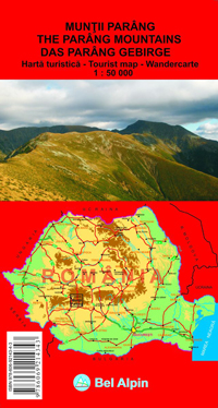 Harta Bel Alpin Muntii Parang [1]