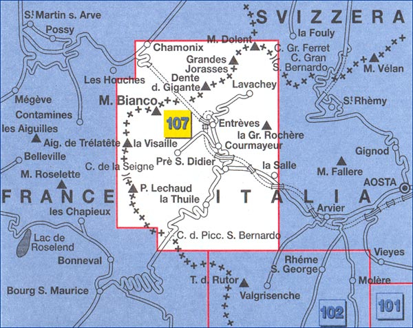 Harta IGC Chamonix Mont Blanc [2]