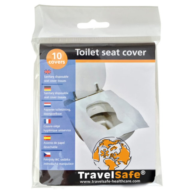 Set hartie pentru acoperirea colacului de toaleta Travelsafe TS61, 10 bucati [2]