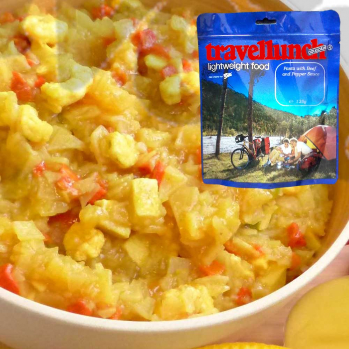 Mancare deshidratata Travellunch Caribbean potato curry with chicken and shrimps 50222 250g, 2 portii [1]