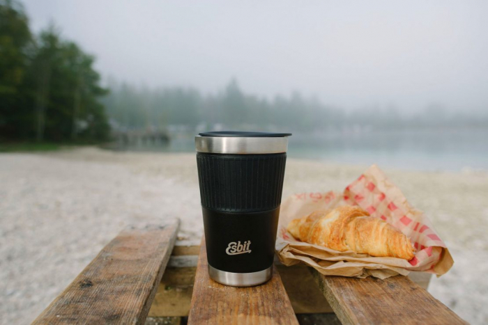 Pahar termos Esbit Sculptor Tumbler 550ml black TBL550SC-SL-BK, negru [3]