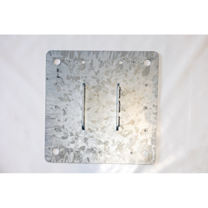 Placa pentru baza stalp central 60 x60 cm grosime 1 cm, pentru cort stretch de evenimente tip safari African [3]