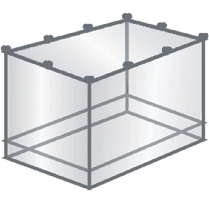 Plasa tantari TravelSafe TS0103, forma rectangulara, 220x105x200cm, alb [3]