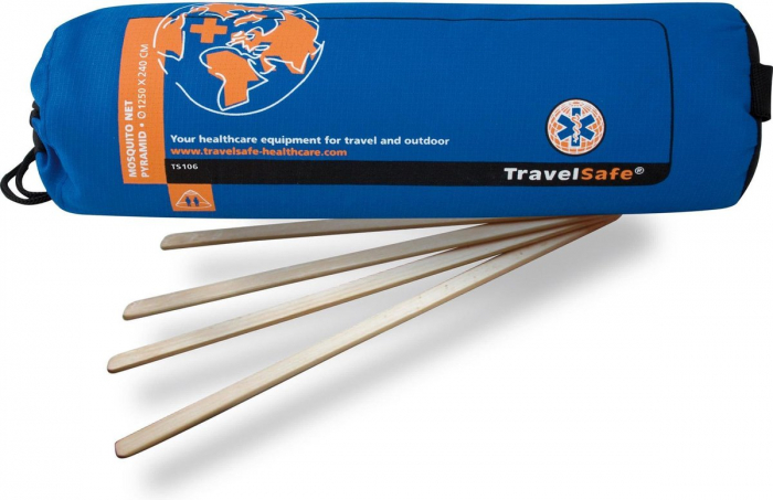 Plasa tantari TravelSafe TS0106, 2 persoane, forma piramida [2]
