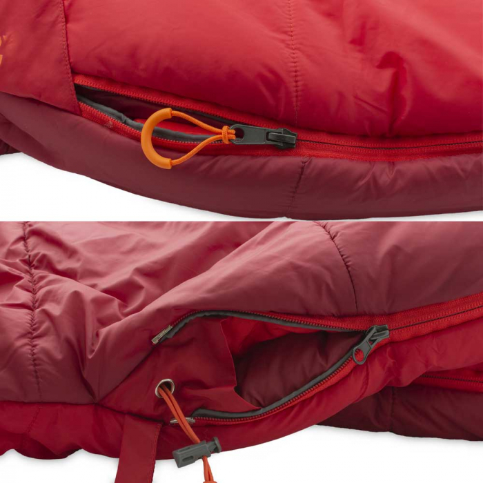Sac de dormit Pinguin Comfort Junior PFM (-1/-7/-24C), 1.35kg, 150cm, latime 75/52cm [2]