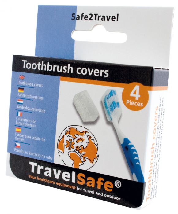 Set 4 aparatori periuta de dinti Travelsafe TS0366 [3]