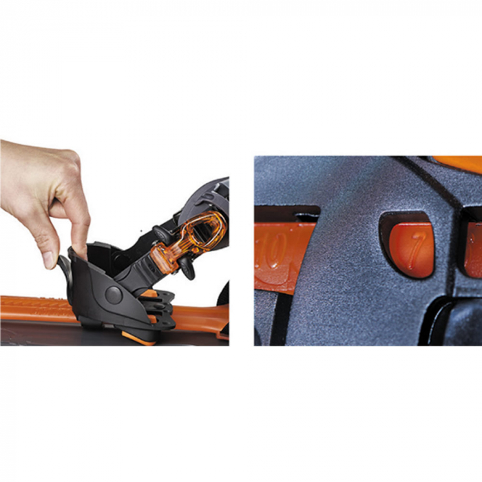 Set rachete de zapada Inook Axm, (pereche), Rosu/negru, 34-47 EU, 120 kg [7]