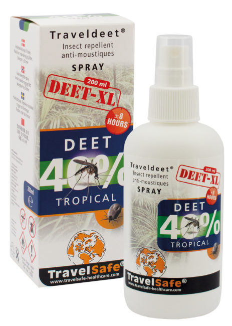 Spray antiinsecte TravelSafe Deet 40% XL TS207, 200ml [1]