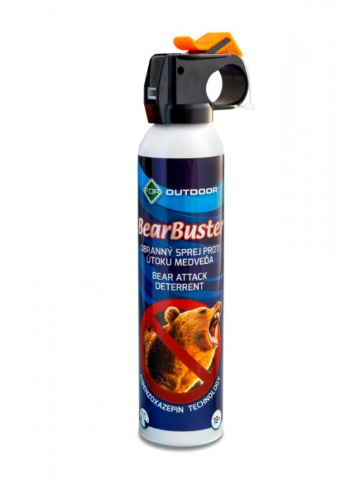 Spray autoaparare impotriva ursilor Foroutdoor Bearbuster 300 ml - cu husa [2]