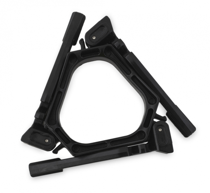 Suport butelie Pinguin Cartridge Stand, verde, negru [6]