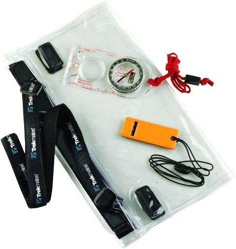 Suport harta set cu busola si fluier Trekmates Dry Map Case [2]