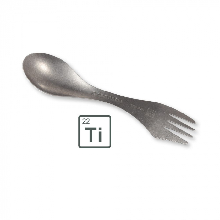 Tacam Light My Fire Spork Titanium 22TI, gri [2]