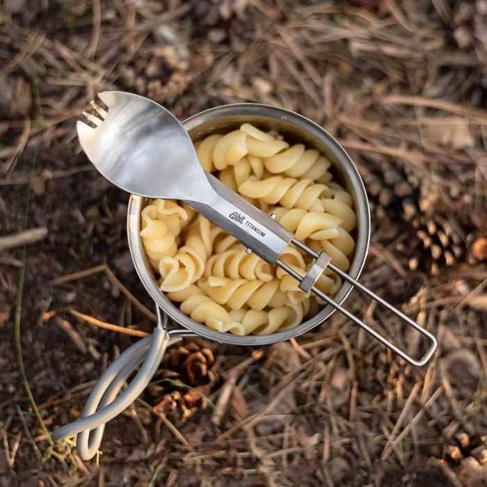 Tacam titaniu Esbit Spork [4]