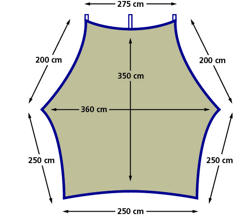 Tenda Eurotrail Carside ETTE0626, 360x350cm [3]