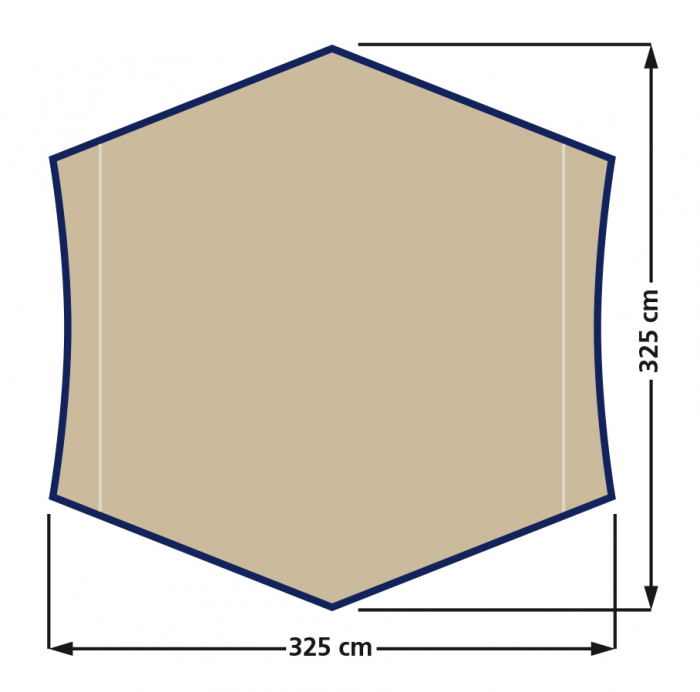 Tenda Eurotrail Hardin ETTE0616, 325x325cm [3]