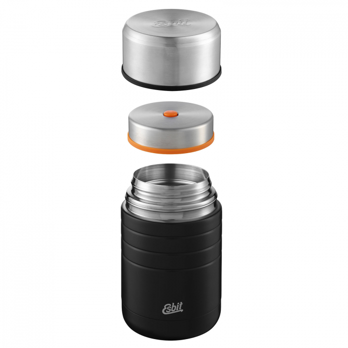 Termos pentru mancare solida si lichide Esbit Majoris FJ600TL-DG, 600ml, negru [5]