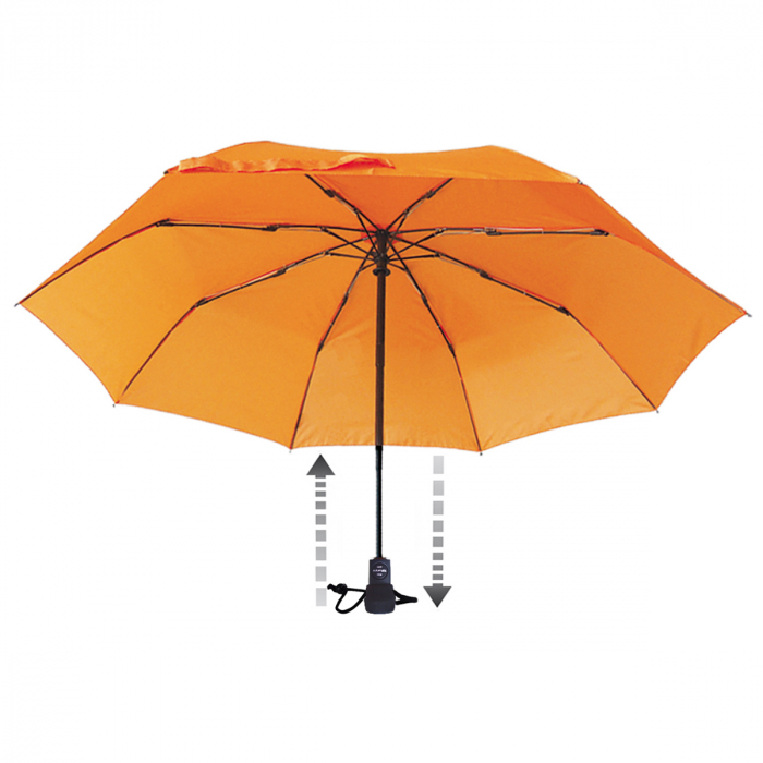 Umbrela trekking pliabila EuroSCHIRM Light Trek automatic 3032, Ø98cm, 295g, busola, husa, pliabila, rezistenta vant 100 km/h [3]