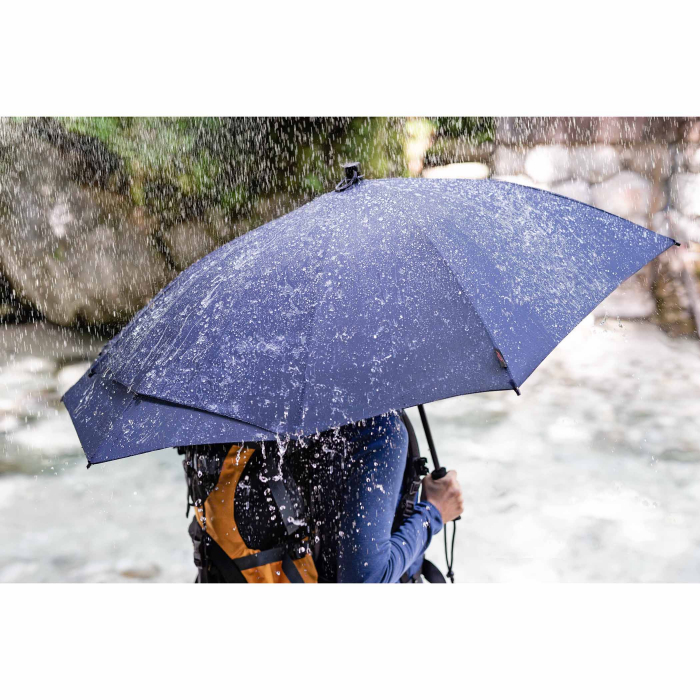 Umbrela trekking EuroSCHIRM Swing Backpack W2B69050, Ø100cm, 350g, extensie pentru rucsac Ø110cm, husa, rezistenta vant 120km/h [11]