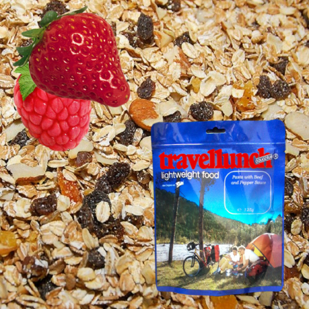Aliment instant - Aliment instant Travellunch Berry Muesli 50101E 125g