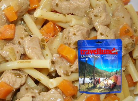 Aliment instant - Aliment instant Travellunch Chicken Noodle Hot Pot 51136LE 125g - fara lactoza