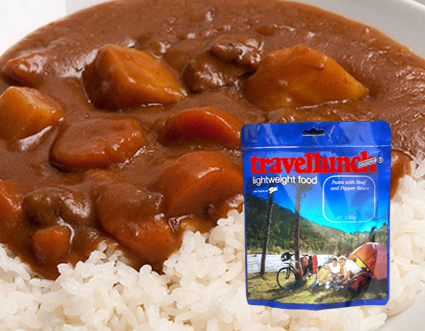 Aliment instant - Aliment instant Travellunch Rice with Beef and Pepper sauce 50249E 250g