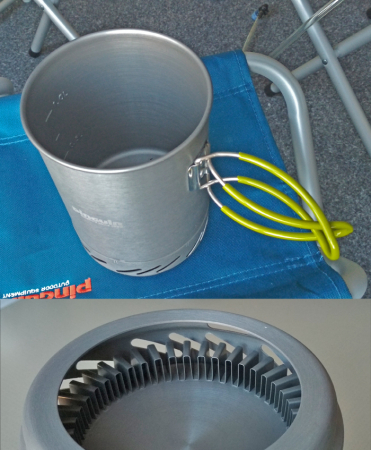 Arzator Pinguin Aura, 1280W, 1l, schimbator de caldura, aprinzator piezzo [2]