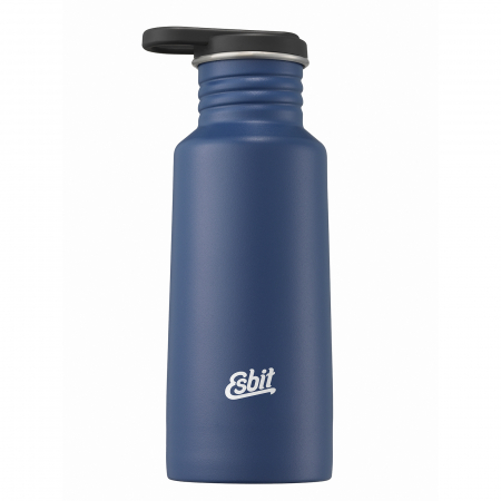 Bidon apa - Bidon inox Esbit Pictor DB550PC-WB, 550ml, albastru