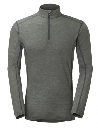 Bluze corp maneca lunga - Bluza corp Montane Primino Zip 140g