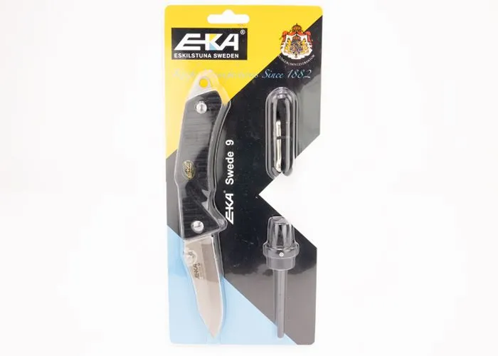 Briceag Eka Swede 9 245712, cu snur, amnar si mini-ascutitor [2]
