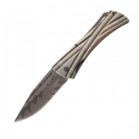 Cutite - Briceag Herbertz 577812 maner inox, lama 9.2cm, motive bambus