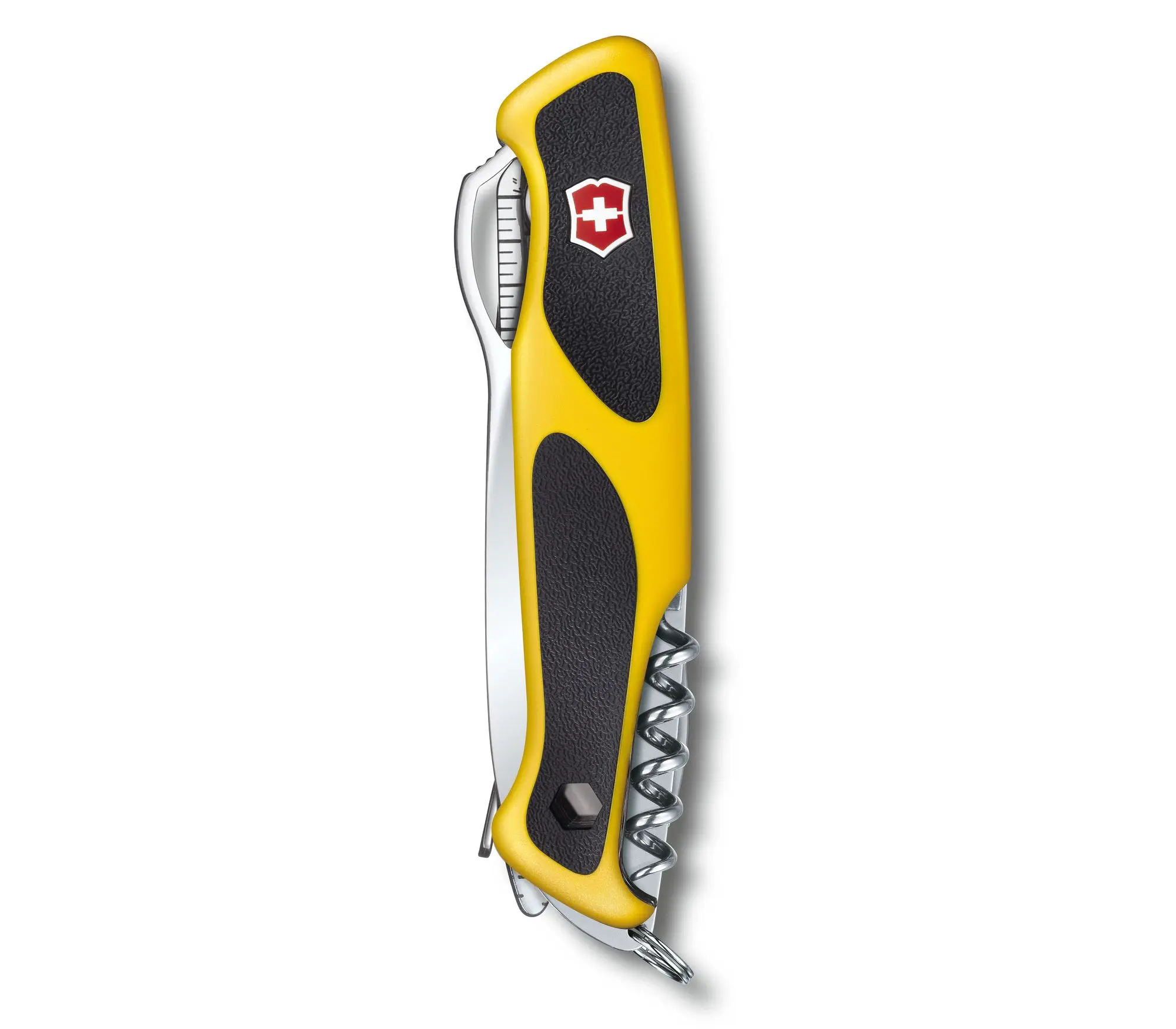 Briceag Victorinox Ranger Grip Boatsman 0.9798.MWC8, galben/negru, cutit cu lama blocabila, cleste patent, deschidere One-hand, 22 functii, husa inclusa [1]