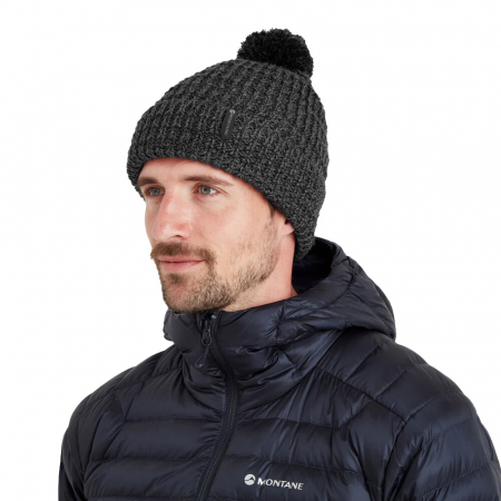 Caciula tricotata cu lana Merino Montane Nev [11]